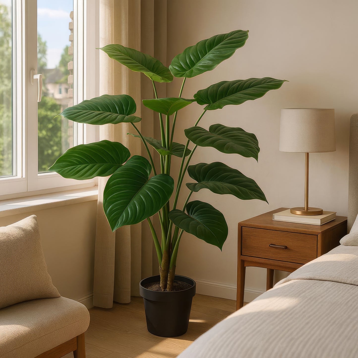 Urban Style Faux Real Pothos Plant – Lifelike Indoor Décor