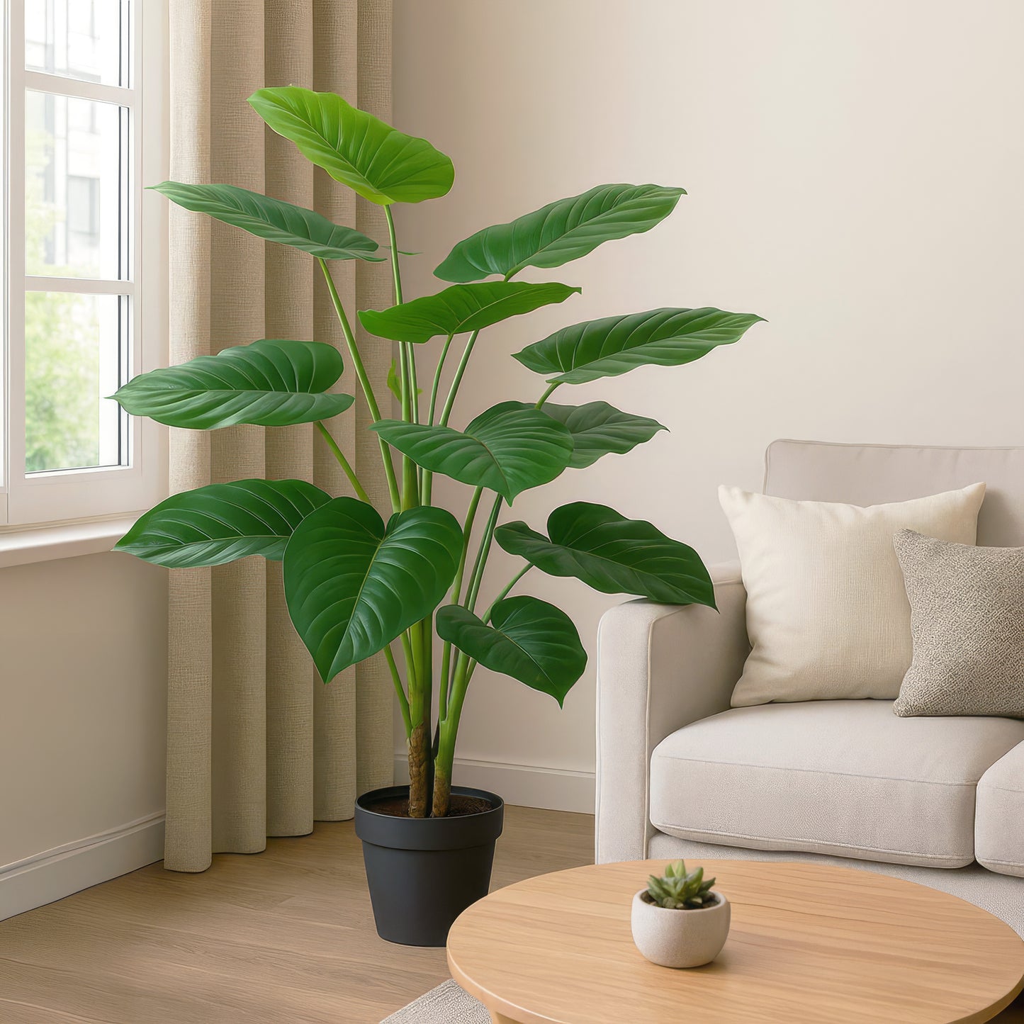 Urban Style Faux Real Pothos Plant – Lifelike Indoor Décor