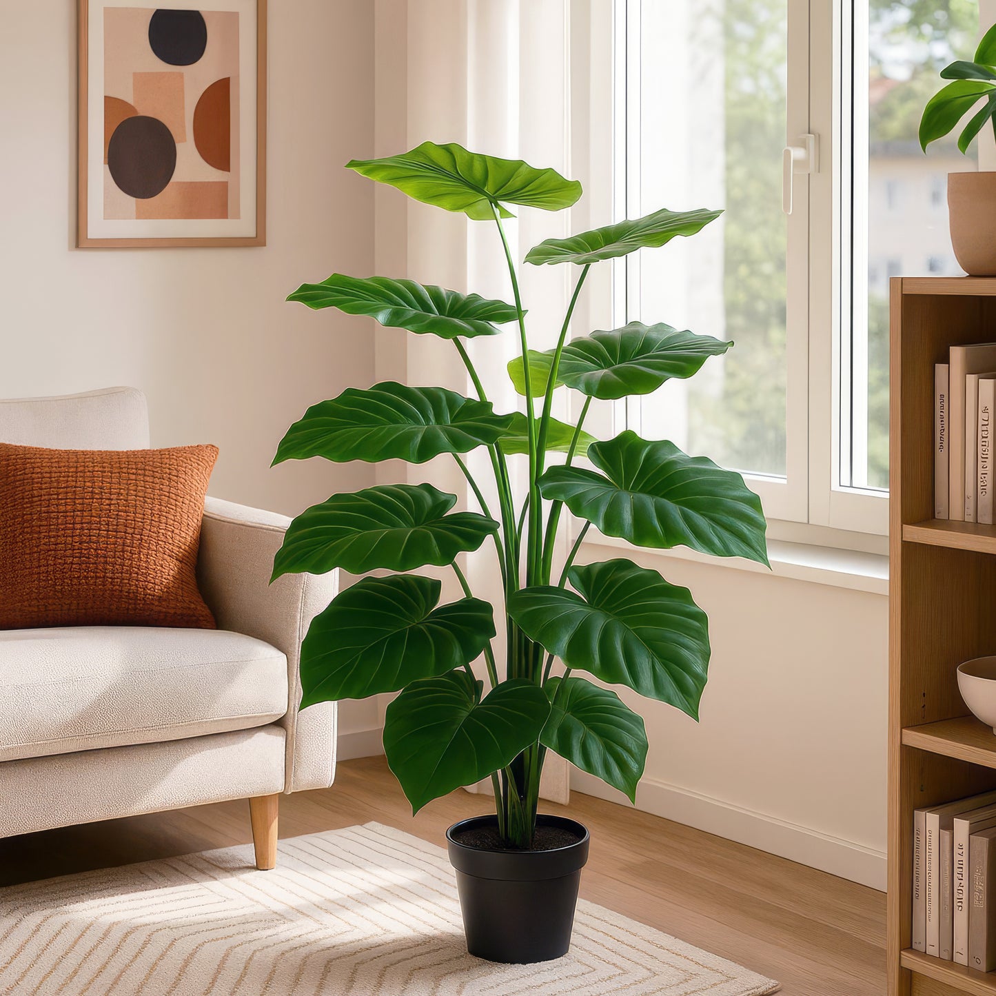 Urban Style Faux Real Pothos Plant – Lifelike Indoor Décor