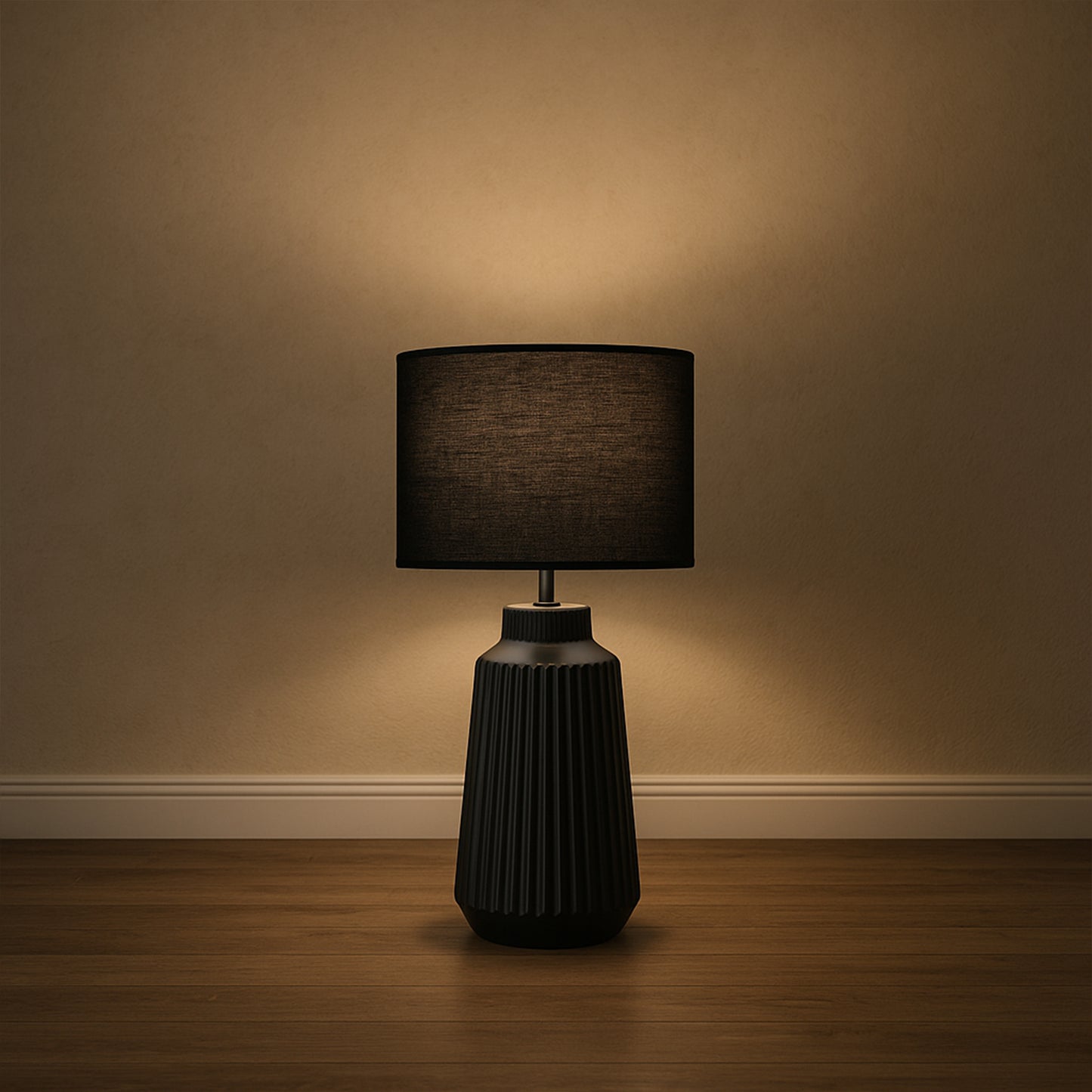 Urban Style Fiona Table Lamp Black