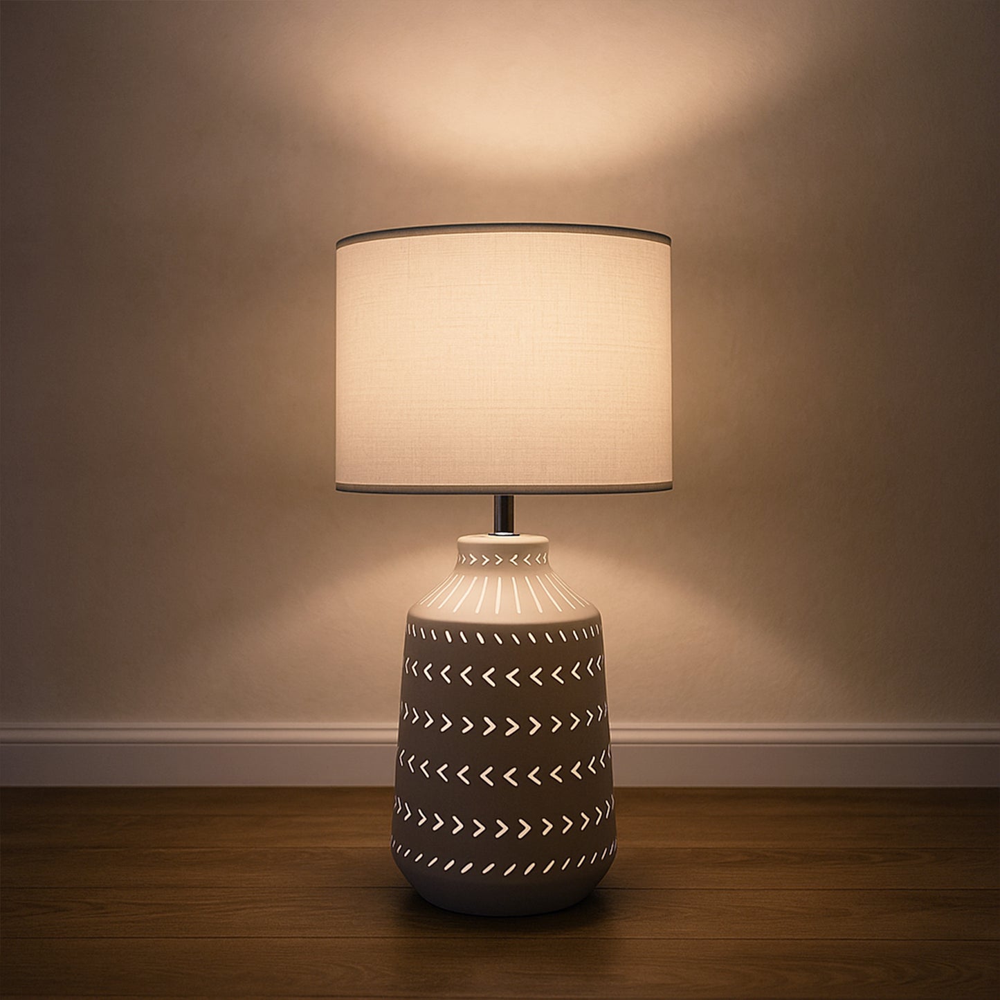 Urban Style Grace Table Lamp Grey