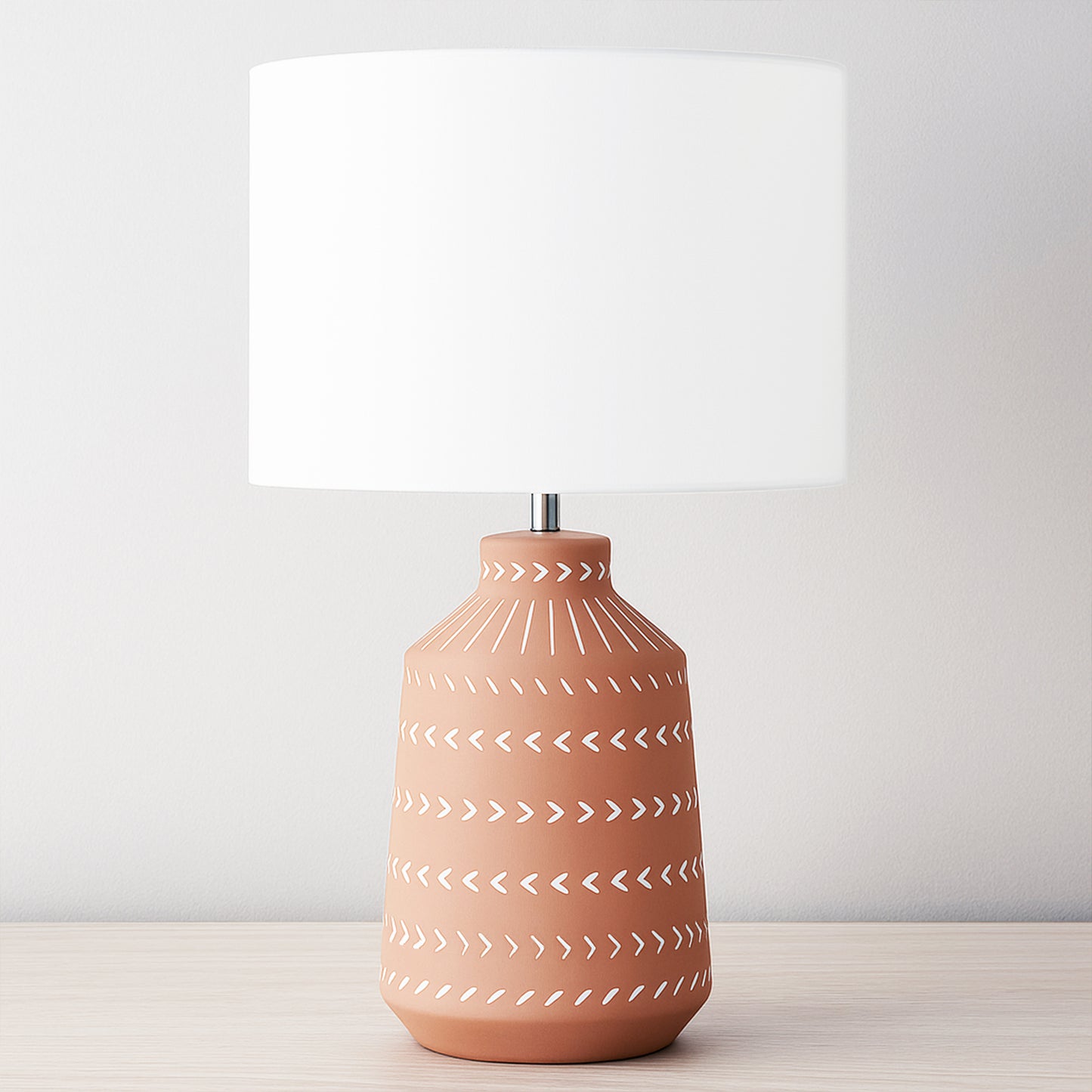 Urban Style Grace Table Lamp Terracotta