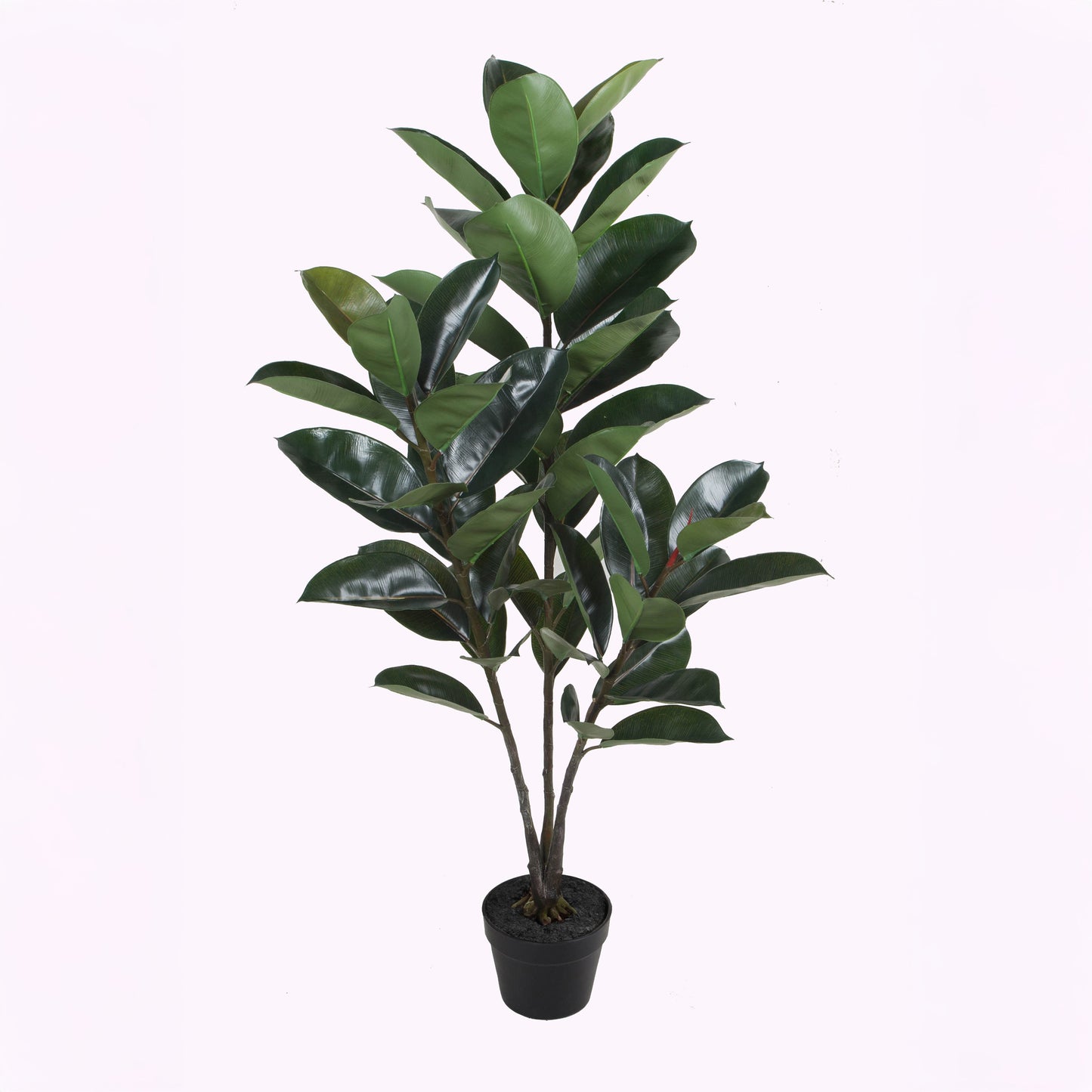 Urban Style Faux Real Rubber Plant – Lifelike Artificial Indoor Décor