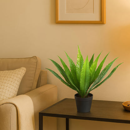 Urban Style Faux Real Birds Nest Fern – Real Touch Indoor Plant