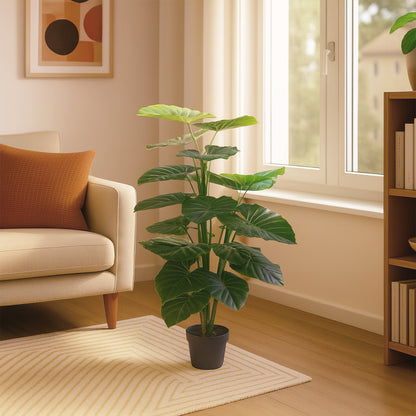 Urban Style Faux Real Taro Plant – Statement Indoor Greenery
