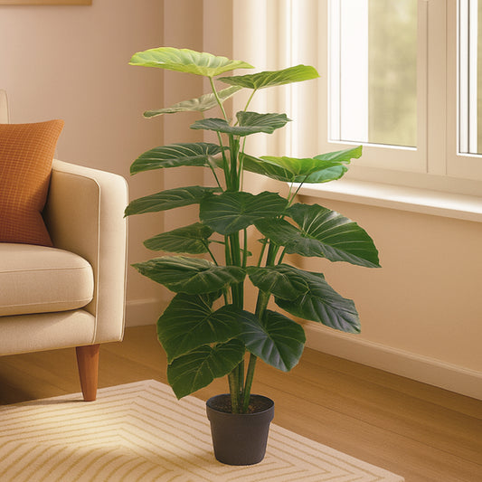 Urban Style Faux Real Taro Plant – Statement Indoor Greenery