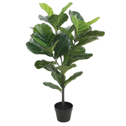 Urban Style Faux Real Fiddle Leaf Tree – Contemporary Greenery Without the Fuss