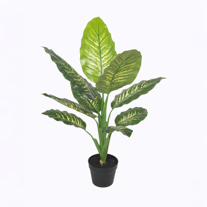 Urban Style Faux Real Dieffenbachia Plant – Effortless Tropical Elegance