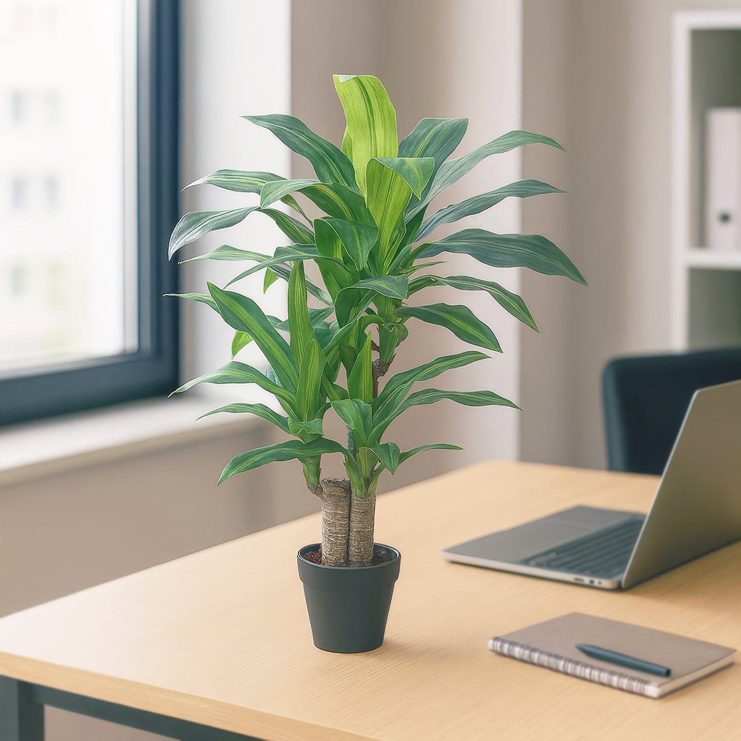 Urban Style Faux Real Dracaena Fragrans – Low-Maintenance Tropical Style