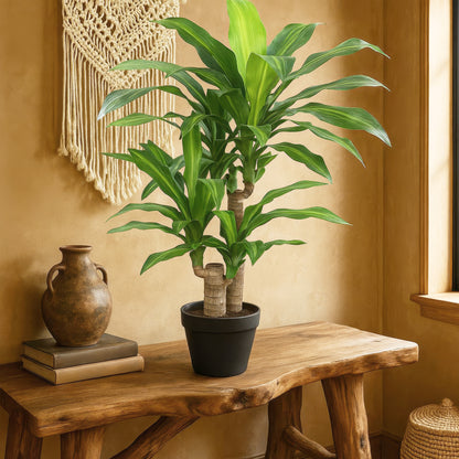 Urban Style Faux Real Dracaena Fragrans – Low-Maintenance Tropical Style