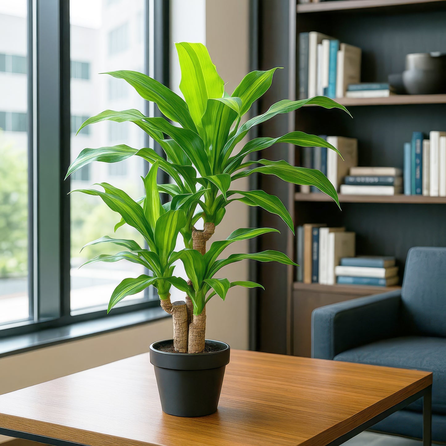 Urban Style Faux Real Dracaena Fragrans – Low-Maintenance Tropical Style