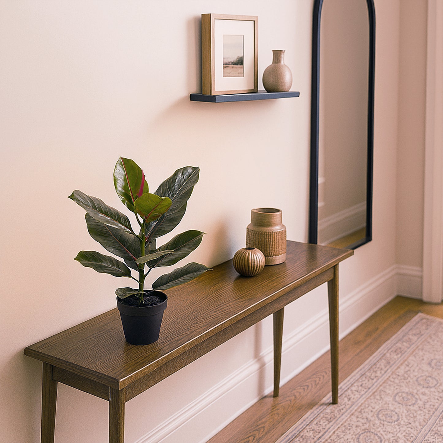Urban Style Faux Real Ficus Elastica – Effortless Green Elegance
