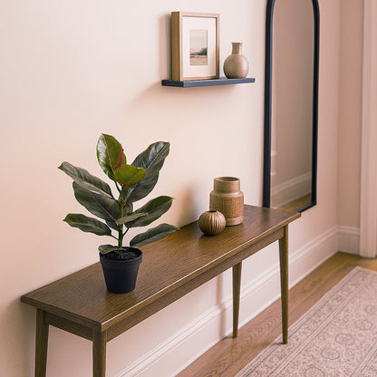 Urban Style Faux Real Ficus Elastica – Effortless Green Elegance
