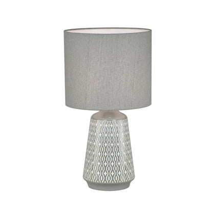 Urban Style Inga Table Lamp Grey