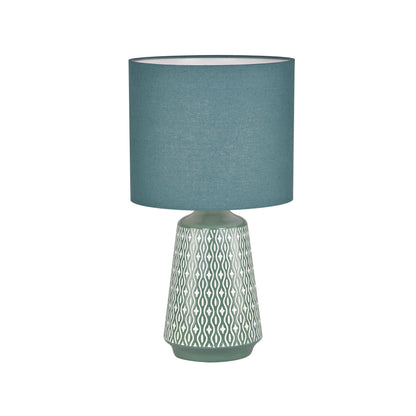 Urban Style Inga Table Lamp Green