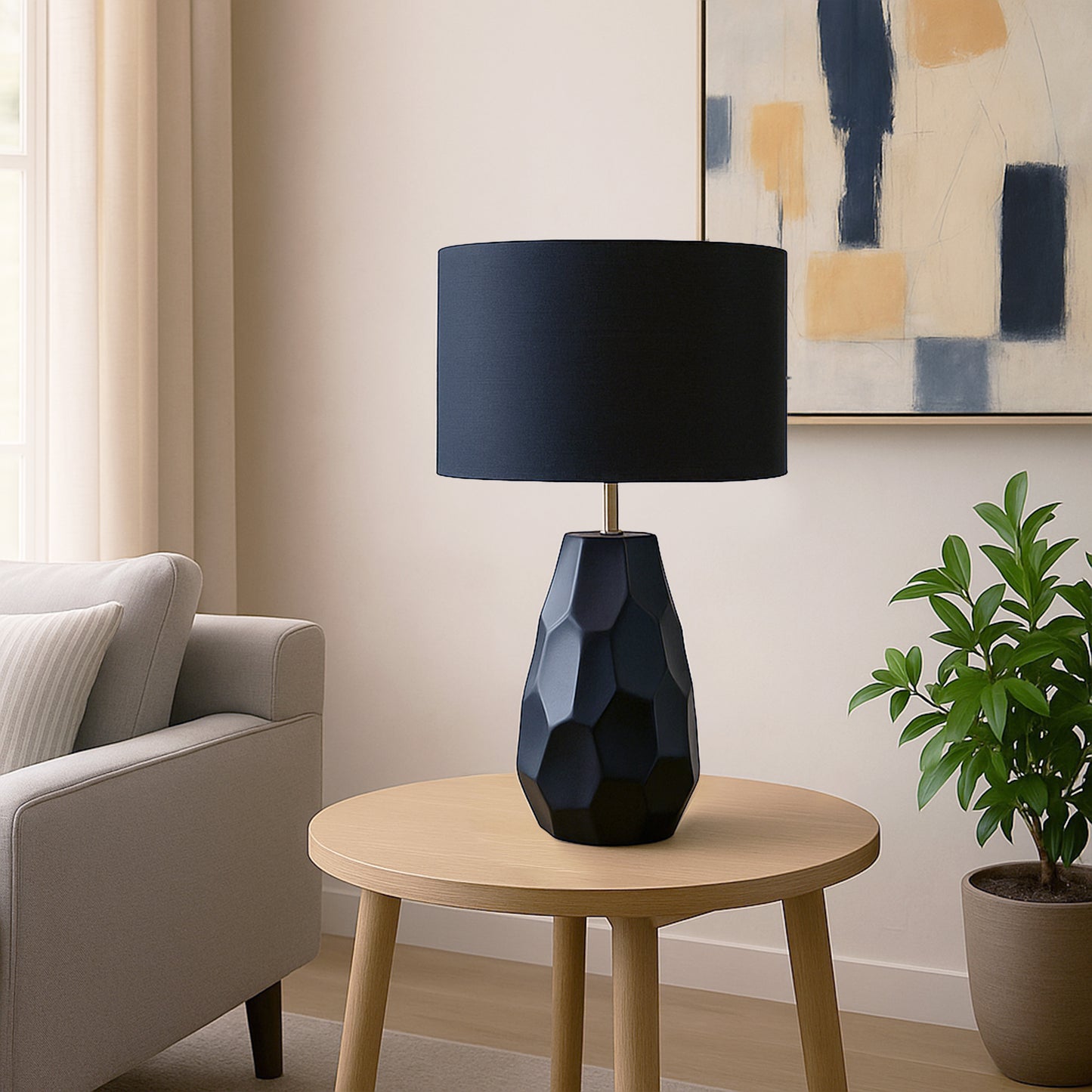Urban Style Jane Table Lamp Black