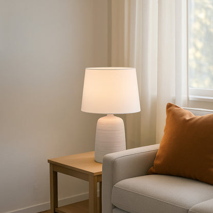 Urban Style Keira Table Lamp Cream