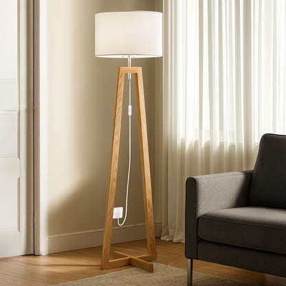 Urban Style Dana Floor Lamp White