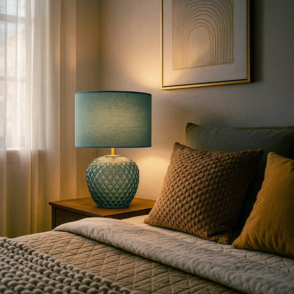 Urban Style Annie Table Lamp Green