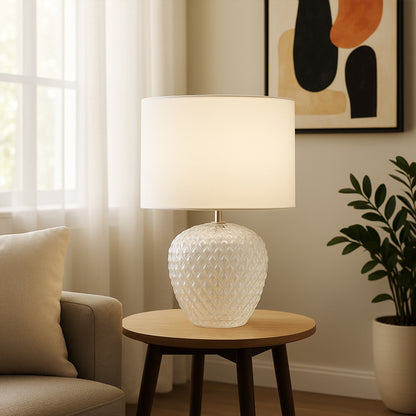 Urban Style Annie Table Lamp White