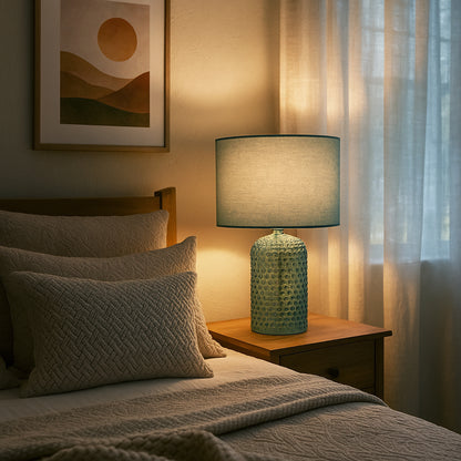 Urban Style Billie Table Lamp Green