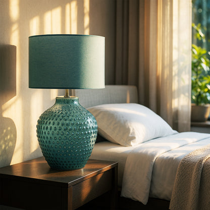 Urban Style Cassie Table Lamp Green