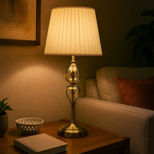 Urban Style Edith Table Lamp White
