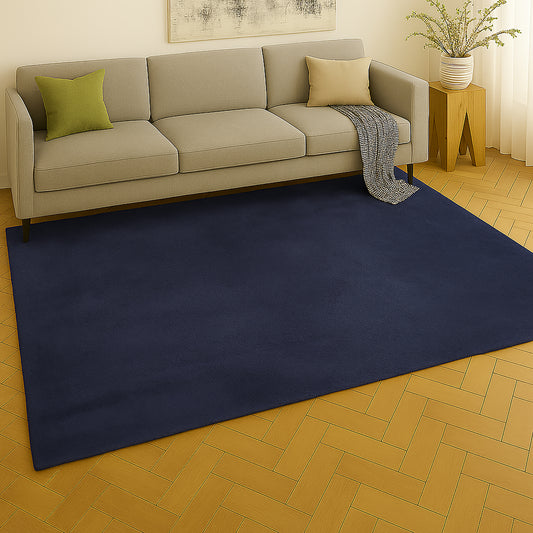 Urban Style Plush Rabbit Fur Rug – Charcoal | 160 x 240cm
