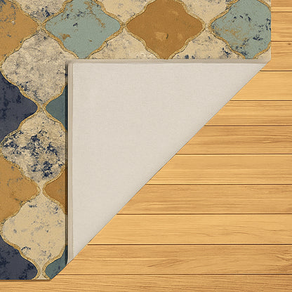 Urban Style Bazaar Printed Microfibre Rug – Turkish Tiles | 160x240cm