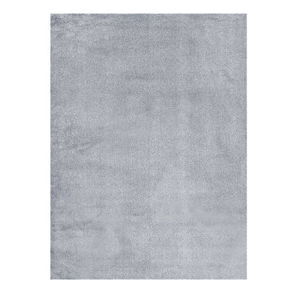 Urban Style Plush Rabbit Fur Rug – Silver | 240 x 340cm