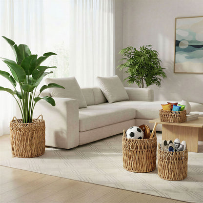 Alyssa Woven Basket Set of Four