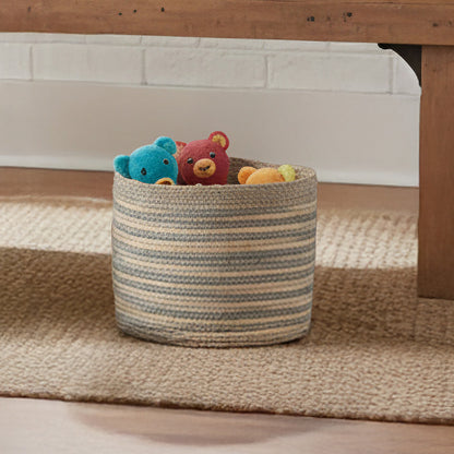 HEATHER Set of 3 Woven Baskets — Handcrafted Corn Husk Home Storage