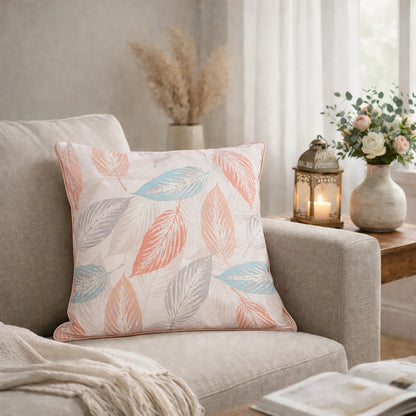 Urban Style Autumn Leaves Decorative Cushion – 45 x 45cm