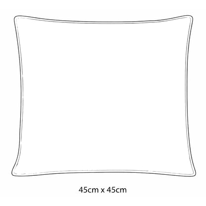 Urban Style Cushion - Blue Geo Diamond 45 x 45cm