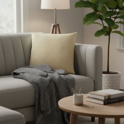 Urban Style Decorative Beige Lines Lounge Cushion – 45x45cm