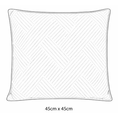 Urban Style Decorative Beige Lines Lounge Cushion – 45x45cm