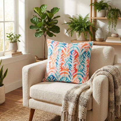 Urban Style Decorative Rainbow Lounge Cushion - 45x45cm