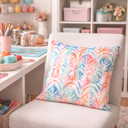 Urban Style Decorative Rainbow Lounge Cushion - 45x45cm