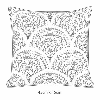 Urban Style Decorative Arches Lounge Cushion – 45x45cm