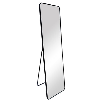 Urban Style Reflections Free Standing Mirror – Black | 150cm