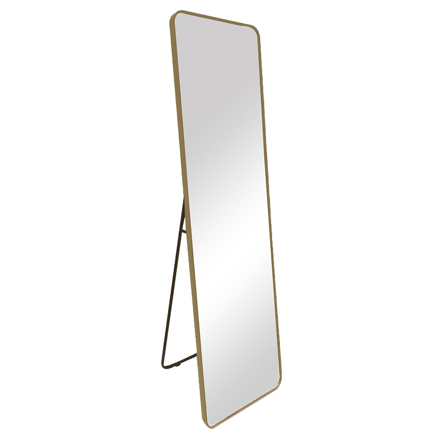 Urban Style Reflections Free Standing Mirror – Gold | 150cm