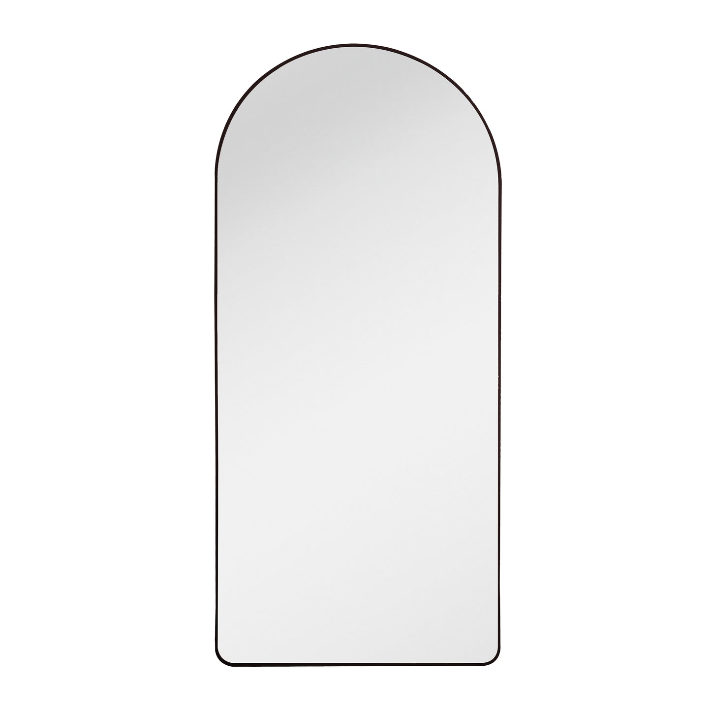 Urban Style Reflections Arch Mirror – Black | 60cm x 160cm
