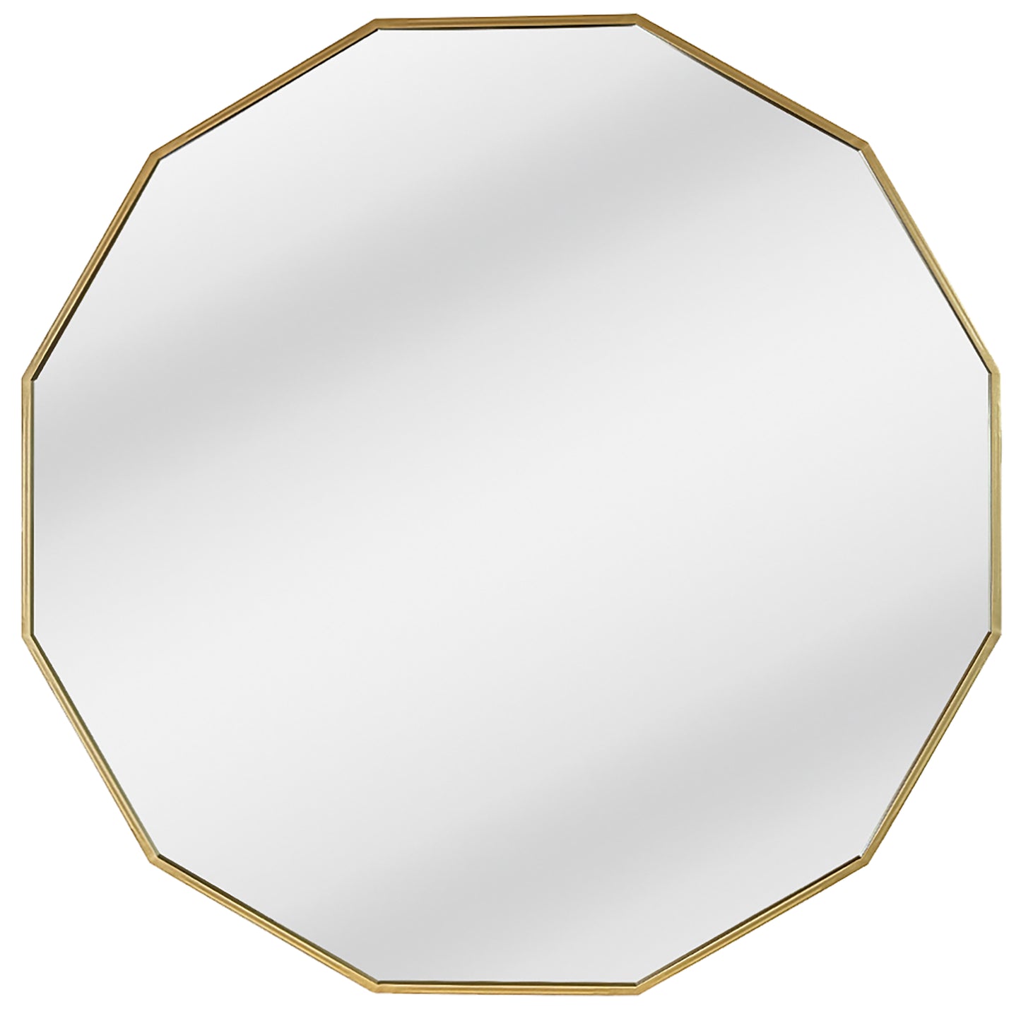 Urban Style Reflections Geometric Mirror – Gold | 90cm