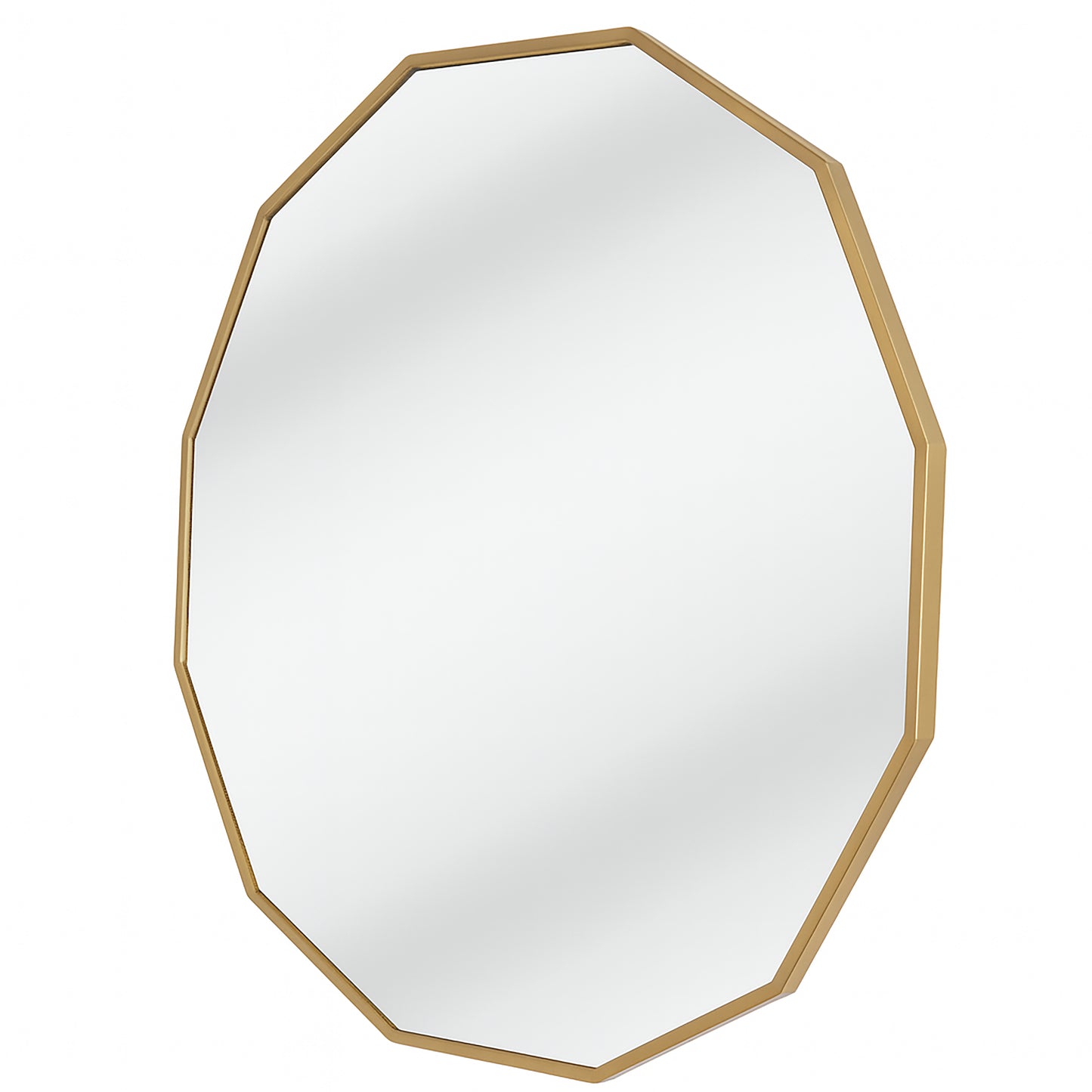 Urban Style Reflections Geometric Mirror – Gold | 90cm