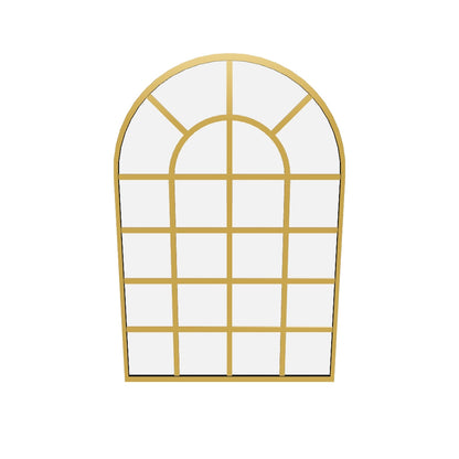 Urban Style Reflections Arch Mirror – Gold | 80cm x 120cm