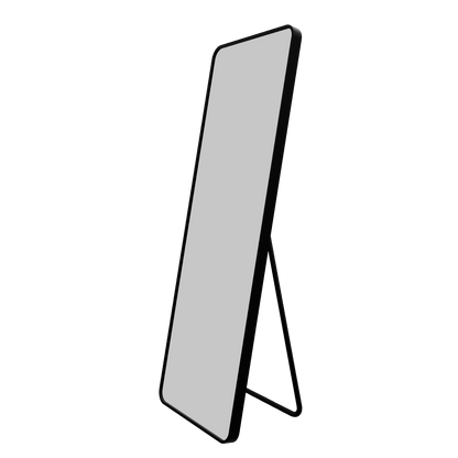 Urban Style Reflections Free Standing Mirror – Black | 150cm