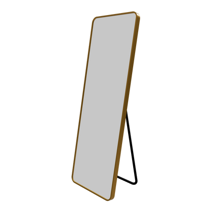 Urban Style Reflections Free Standing Mirror – Gold | 150cm