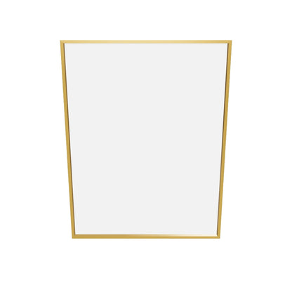 Urban Style Reflections Rectangular Mirror – Gold | 90cm